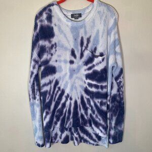 Belle by Belldini Tie Dye Brioche Cotton Sweater